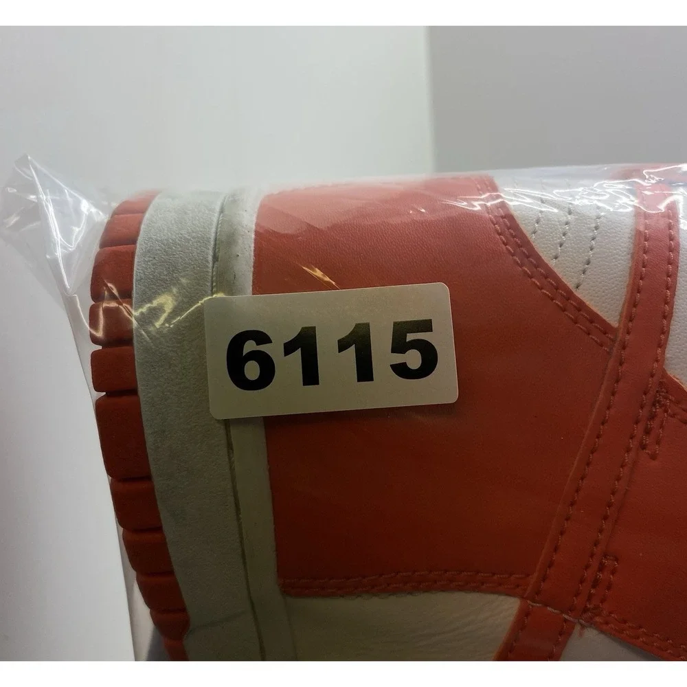 Nike Dunk High Shoes Youth 5.5Y Orange White DB2179-100 Athletic Causal Shoes
